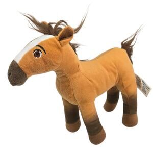 Dreamworks Spirit Riding Free Mustang Horse Just Play Stuffed‎ Animal Plush Toy